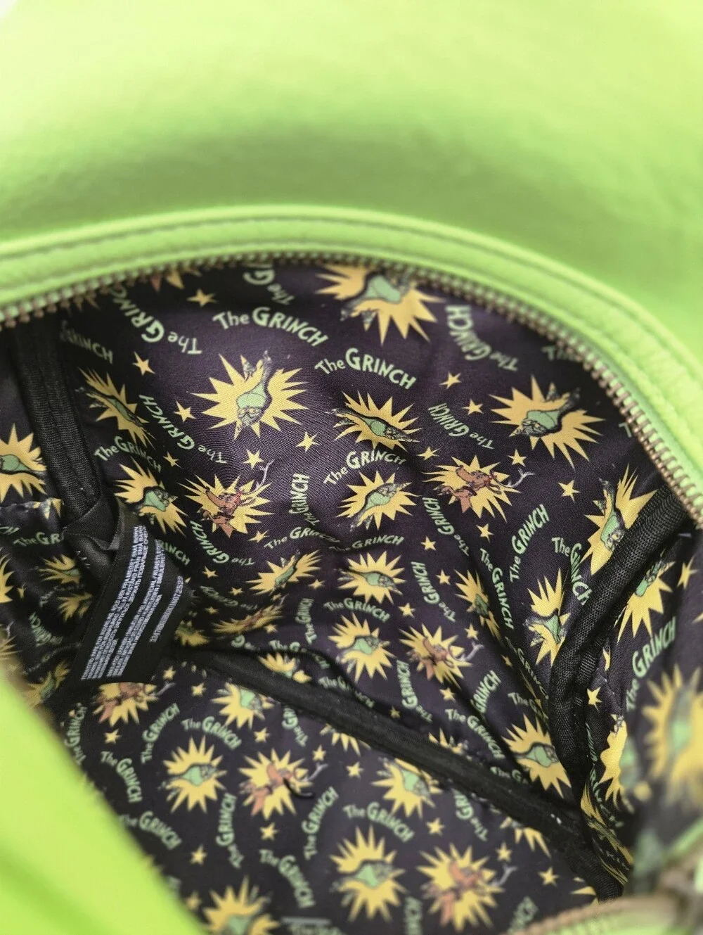 Grinch Mini Backpack - Lime Green